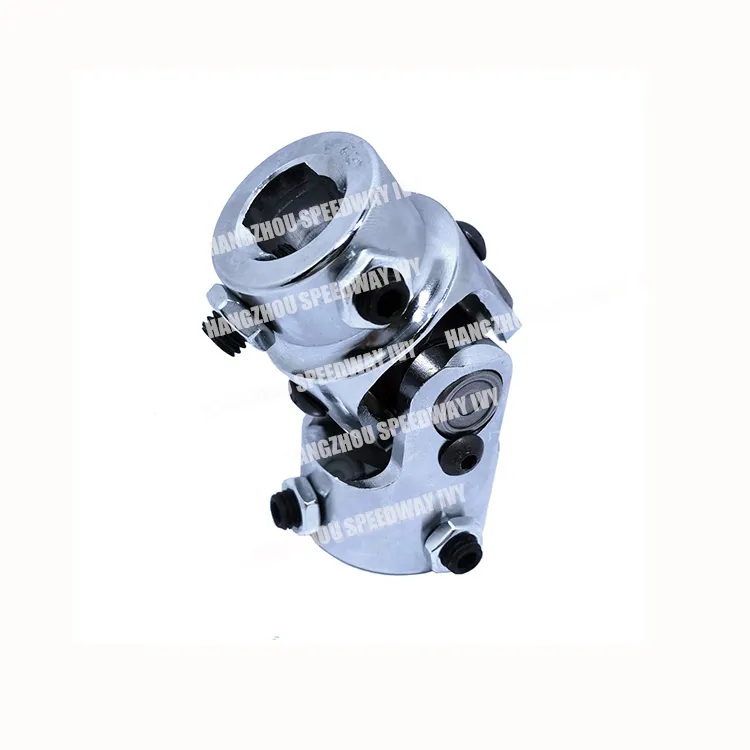 1" Dd X 3/4" Dd Chrome Single U-Joint Shaft Coupler