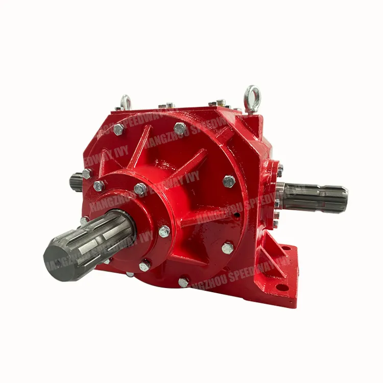 180HP 540rpm 1: 2.46 Gearbox Pto Increaser for Square Bundle Baler Agricultural Transmission