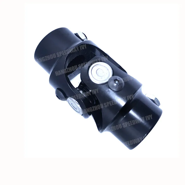 3/4-30 Spline X 3/4" Dd Universal Steering U-Joint Black Single Shaft