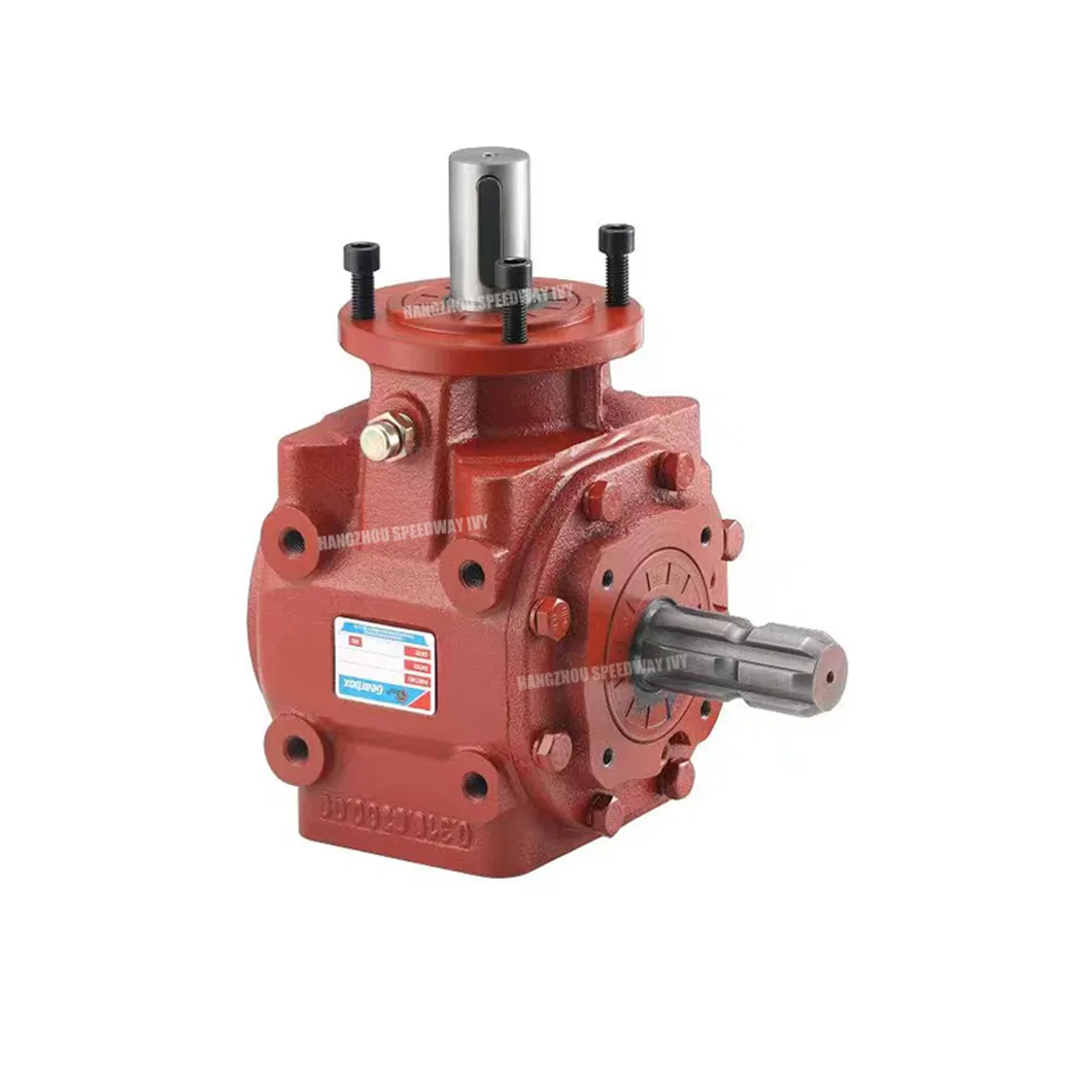 540rmp 30HP T Series 1: 3 Pto Gearbox Agriculture Machinery 90 Degree Transmission Gearboxes