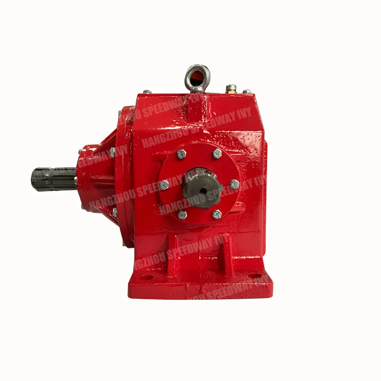 540rpm 1: 2.07 Pto Geabox Increaser 90 Degree Industrial Agricultural Gearboxes