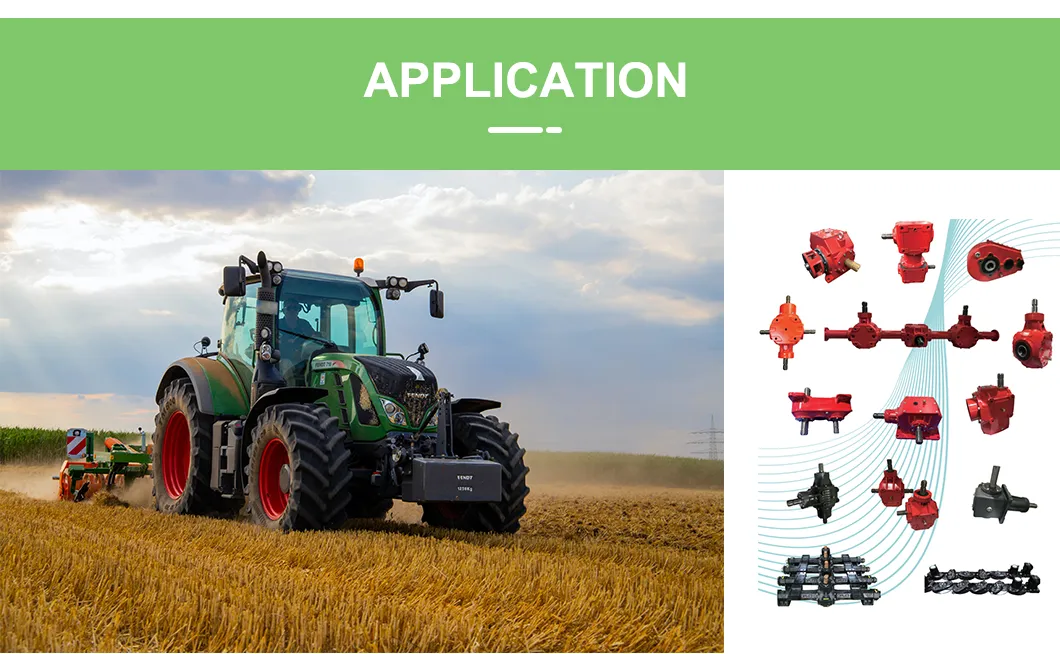 55-130 HP 1: 1.93 1: 2.46 1: 3.1 1.93: 1 2.46: 1 3.1: 1 Multi-Function Pto Gearbox 540rpm for Universal Use Harvesters
