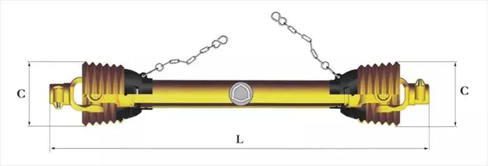 Agricultural Spline Yoke Pto Shaft Assembly