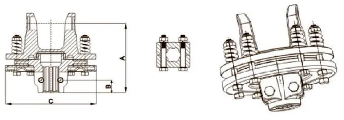 Drive Shaft Pto Clutch for Agricultural Machine