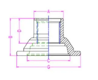 Middle Companion Flange for Truck Cardan Drive Shafts Parts