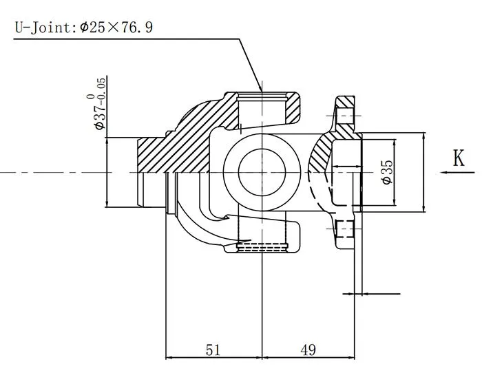 Mixer Truck and Agitating Lorry Drive Shaft