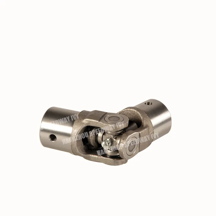 Smooth Stainless Steel Steering U Universal Joint Couplings Assembly for Agricultural Machines