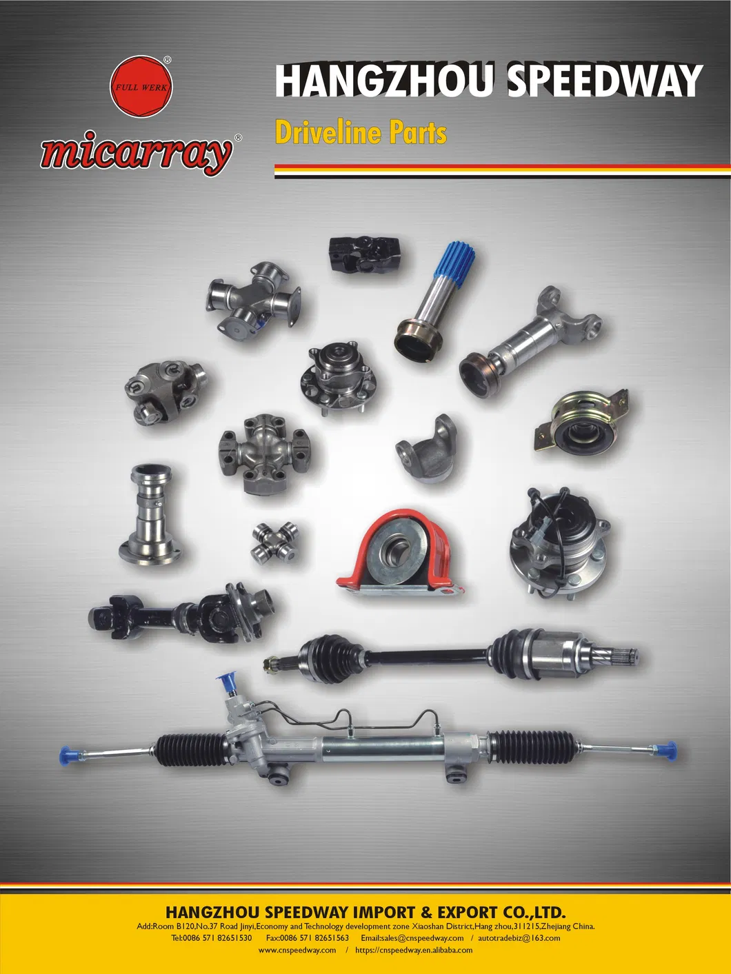 Wfds1001 Drive Shaft for X5; X6 2014-2018 OE 26208605866 Good Performance