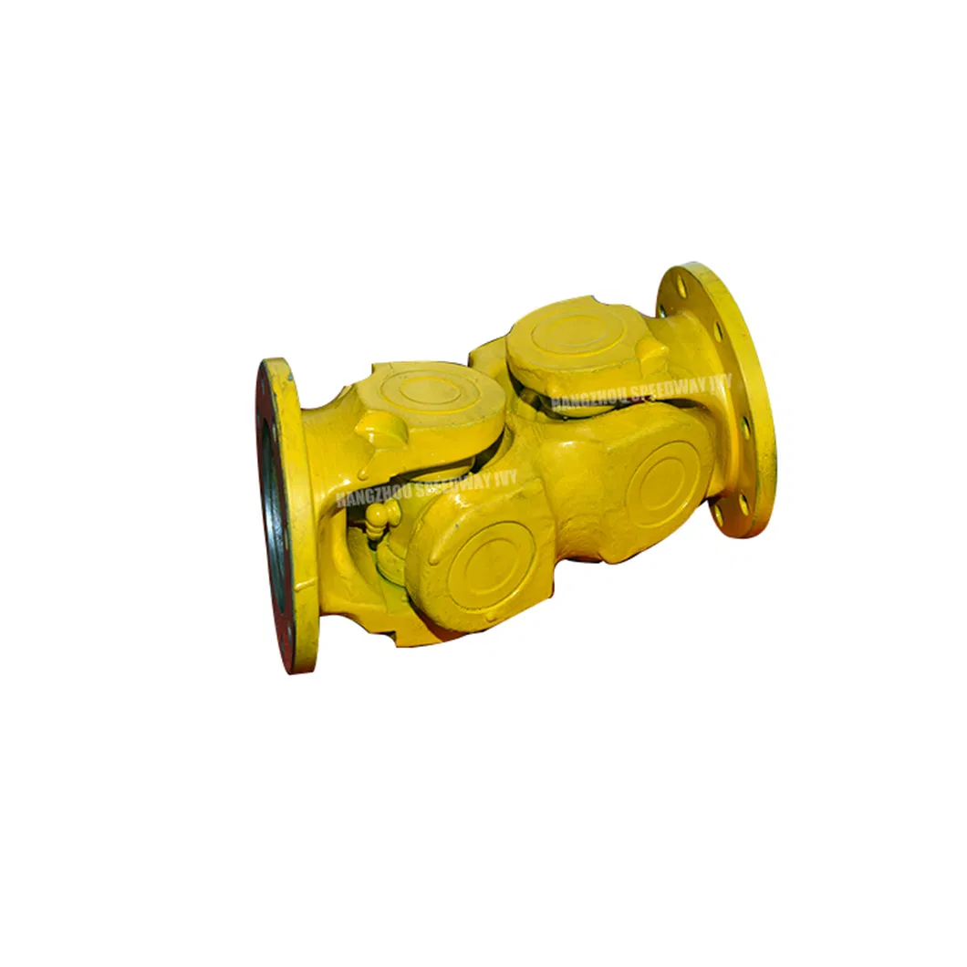 Yellow Cardan Type SWC-Wd Universal Joint Industrial Cardan Drive Shaft
